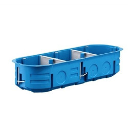 3 vt. dėžutė į gipsą Simet P3x60K (45mm gylio) SIMP3X60K