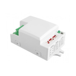 Mikrobanginis judesio jutiklis GTV AE-SRC812-MIN (500W, 360&deg;, baltas, IP20) GTVAESRC812MIN