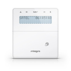 Klaviatūra SATEL INT-KLFR-W (Juoda) SATINTKLFRW