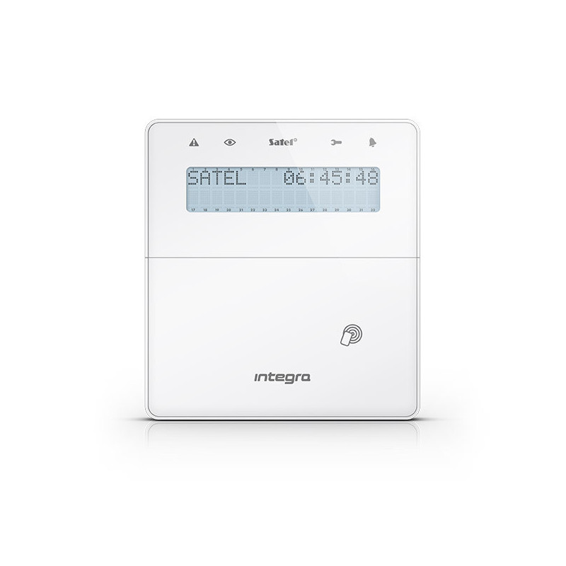 Klaviatūra SATEL INT-KLFR-W (Juoda) SATINTKLFRW