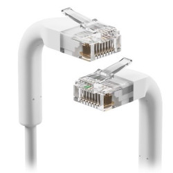 Kabelis patch Ubiquiti U-Cable-Patch-RJ45 (baltas, 0,10m, UTP, 6 Cat.) KRPATU6010UCABLERJ45
