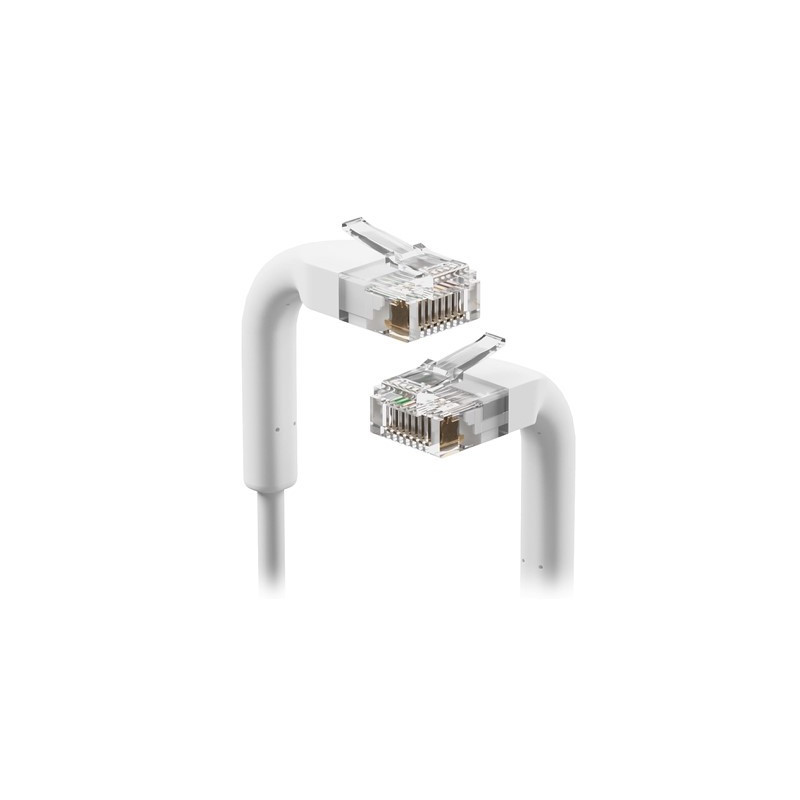 Kabelis patch Ubiquiti U-Cable-Patch-RJ45 (baltas, 0,10m, UTP, 6 Cat.) KRPATU6010UCABLERJ45