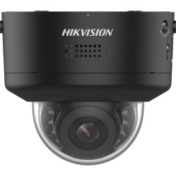 Hikvision dome DS-2CD2787G2H-LIPTRZS2U/SL F2.8-12 (juoda, 8 MP, IR, LED iki 40m, ColorVu, DarkFighter) KIP2787G2HPTRZF2812J