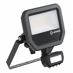 LED prožektorius Floodlight su judesio davikliu (juodas, 41W, 3000K, IP65, 6000lm) Ledvance 4099854306860 LEDVANCE4099854306860