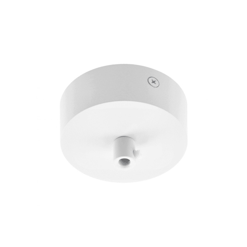 &Scaron;viestuvo pagrindas prie lubų apvalus GTV AE-MA8028-10 (Baltas, 80x28mm) GTVAEMA802810