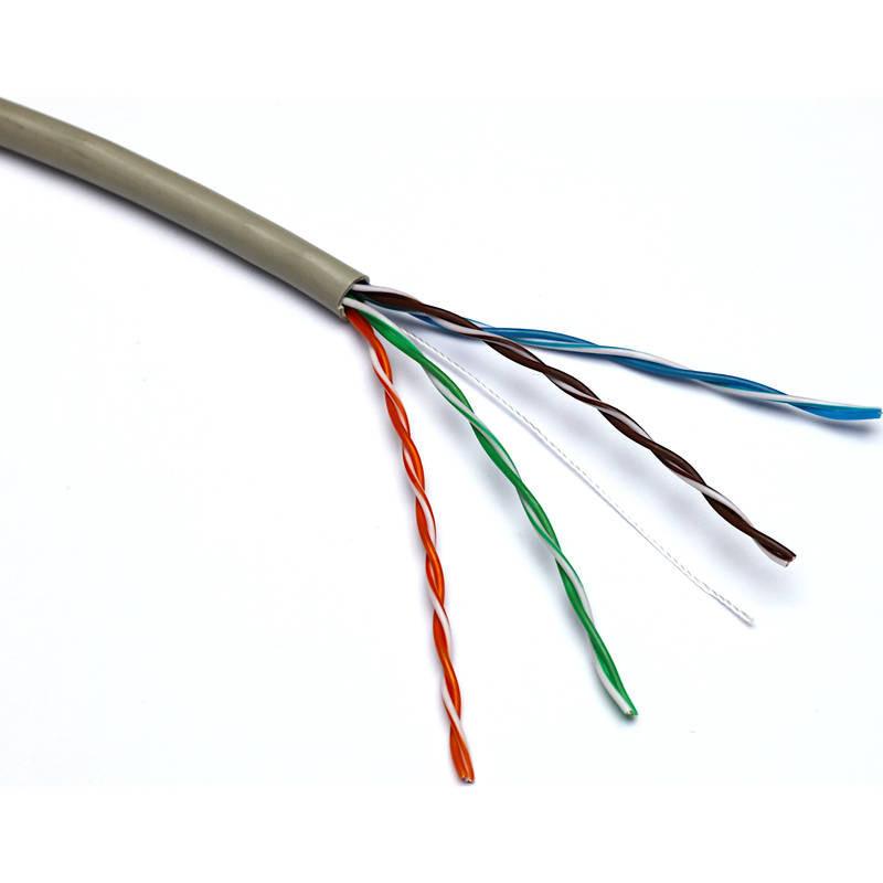 Kabelis ry&scaron;io Excel 100-065 Cat5 U/UTP  (PVC, ECA, pilkas, ritė 305m.) KRUTP5EUUTPEXCEL