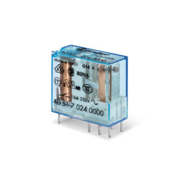Relė 1 grupės 40 serijos Finder 406182300000 (230VDC, 16A/250VAC) FINDER406182300000