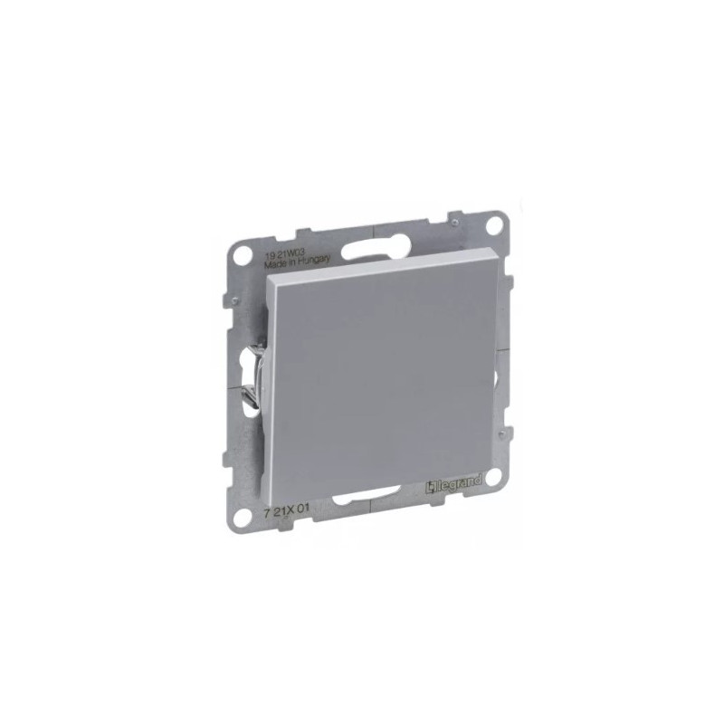 1 kl. aliuminis jungiklis SUNO Legrand 721301 VSUNOKL1ALIUM