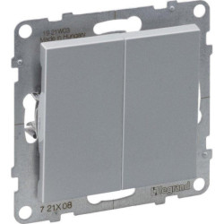2 kl. perjungiklis aliuminis SUNO Legrand 721308 L721308