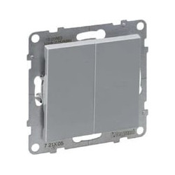 2 kl. mygtukas aliuminis SUNO Legrand 721317 L721317