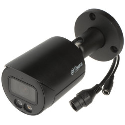 Dahua Bullet IPC-HFW2849S-S-IL-0280B-BLACK F2.8 (Juoda, 8MP 4K UHD, ~104&deg;, IR+balta &scaron;viesa 30m, IP67) DAHIPCHFW2849SS