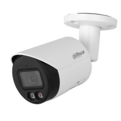 Dahua Bullet IPC-HFW2849S-S-IL-0280B F2.8 (Balta, 8MP 4K UHD, ~104&deg;, IR+balta &scaron;viesa 30m, IP67) DAHIPCHFW2849SSIL28