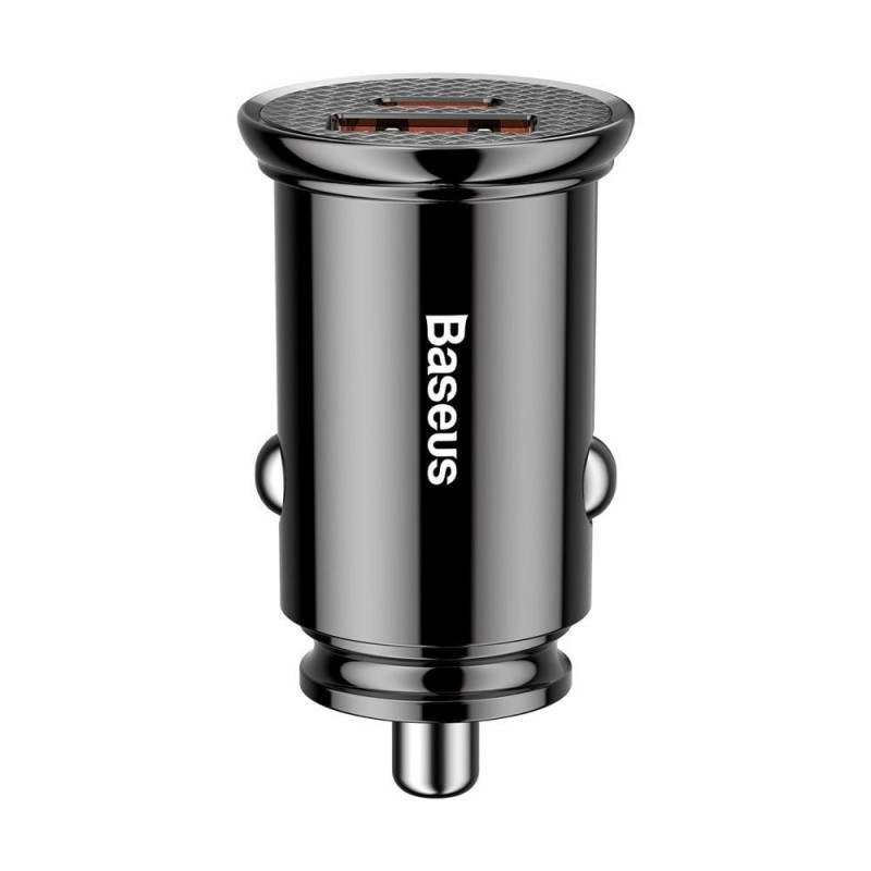 Automobilinis įkroviklis BASEUS CCALL-YS01 (Juodas, 30W, 12-24V, USB + USB-C, QC4.0+, SCP)




 CCALL-YS01