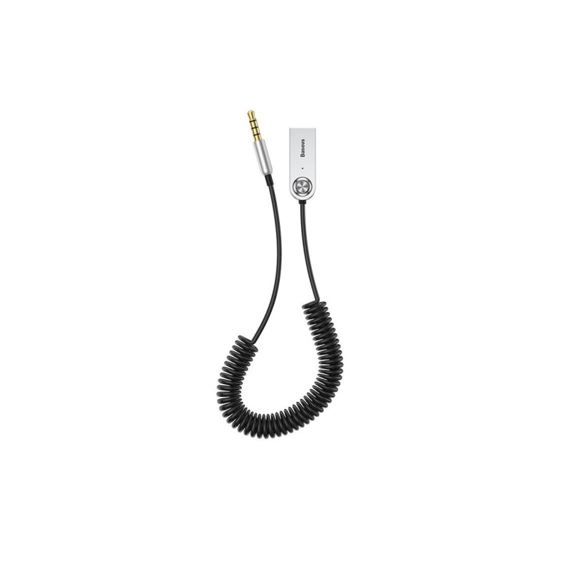 Belaidis Bluetooth garso imtuvas BASEUS CABA01-01 (su AUX i&scaron;ėjimu)
 CABA01-01