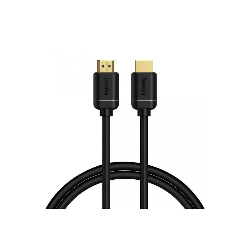 Kabelis HDMI-HDMI BASEUS CAKGQ-C01 (3.0m, HDMI 2.0, juodas, 4K 60Hz)
 CAKGQ-C01