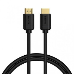 Kabelis HDMI-HDMI BASEUS CAKGQ-D01 (5.0m, HDMI 2.0, juodas, 4K 60Hz)
 CAKGQ-D01