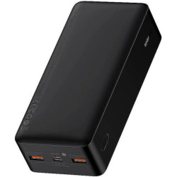 I&scaron;orinis akumuliatorius (Powerbank) BASEUS PPBD050401 (30000mAh, 20W, QC3.0, 2xUSB + USB-C, juodas)
 PPBD050401