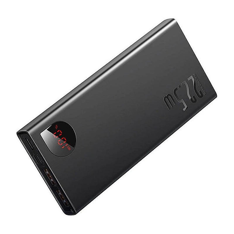 I&scaron;orinis akumuliatorius (Powerbank) BASEUS PPAD070001 (10000mAh, 22.5W, PD3.0, QC3.0, juodas)
 PPAD070001