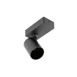 SANTO LED &scaron;viestuvas (apvalus, aliuminis, juodas, 20W, IP20) GTV OS-SAN20WOK1-00 GTVOSSAN20WOK100