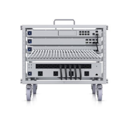 Spinta Ubiquiti U-Rack-6U-TL (6U, 24 portų, 519x460x485mm) UBIQURACK6UTL
