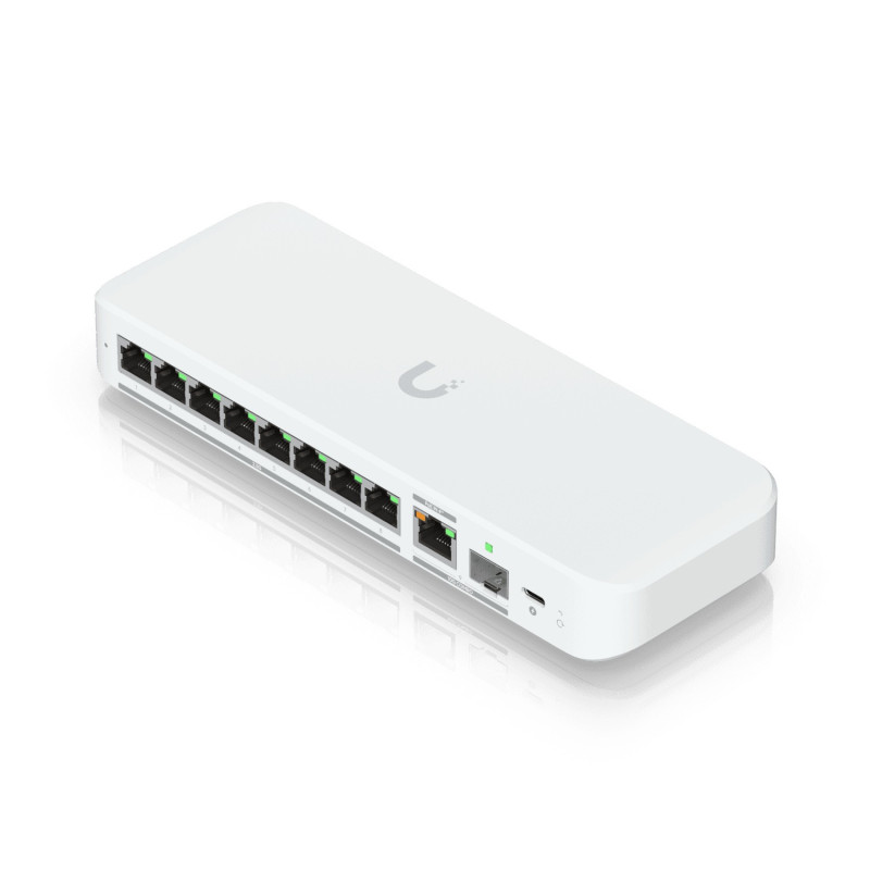8 prievadų komutatorius Ubiquiti UniFi USW-Flex-2.5G-8-EU SWITCHUSWFLEX25G8EU