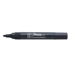 Permanentinis markeris Sharpie 09-8192584 (Juodas, 2mm) MARKER098192584