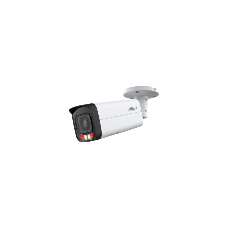 IP kamera Dahua Bullet IPC-HFW2849T-AS-IL-0360B (Balta, 8MP 4K, 3.6mm 87&deg;, IR + LED 30m, IP67, PoE) DAHHFW2849TASIL36B