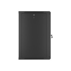 Komutacinė spinta 19" pakabinama 18U (600x450x901 mm, juoda, nesurinkta) KS18U600x450PAKJ
