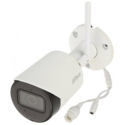 IP kamera Dahua Bullet IPC-HFW1430DS-SAW F2.8 (Balta, 4MP, WiFi 2.4G, IR LED 30m, IP67) DAHIPCHFW1430DSSAW