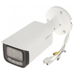 IP kamera Dahua Bullet HFW2449T-AS-IL-0360B F3.6 (Balta, 4MP, WizSense, IR 60m, LED 50m, IP67) TVKIPHFW2449TASIL36