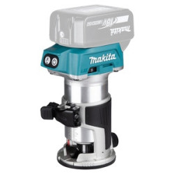 Akumuliatorinė freza 18V Makita DRT50Z (Be akumuliatoriaus ir pakrovėjo) MDRT50Z