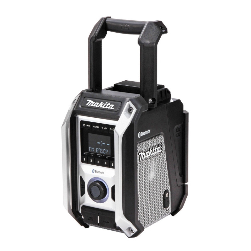 Akumuliatorinis radijas 14,4-18V Makita MDMR114B (Be akumuliatoriaus ir pakrovėjo) MDMR114B