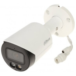 Dahua bullet IPC-HFW2549S-S-IL-0280B F2.8mm (Balta, 5 MP, IR + LED 30m, WizSense, IP67, PoE) DAHIPCH2549SSIL0280B