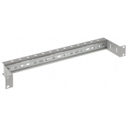 Montavimo panelė VTS0026 19" 1U (įgilinta, su DIN bėgeliu) TKP19/1UVTS0026
