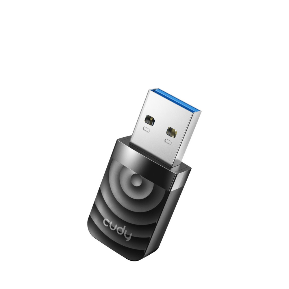 Adapteris WiFi CUDY WU1300S USB (WiFi 5, 867Mbps + 400Mbps WiFi) CUDYWU1300S