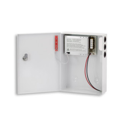 Maitinimo blokas su korpusu PowerBubble PBWD1205-01B (5A/12V, su akum. krovimu) MB5/12