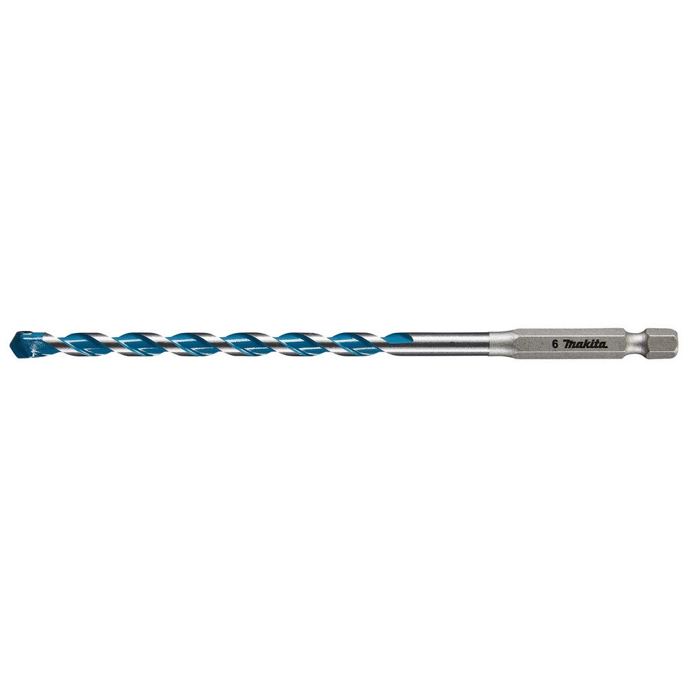 Universalus grąžtas 6x150mm &scaron;e&scaron;iakampis griebtuvas Makita E-14990 (darbinis ilgis 90mm) ME14990