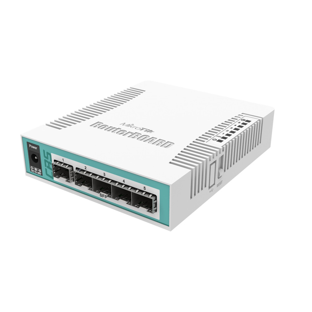 6 prievadų komutatorius Mikrotik CRS106-1-5S MIKROTIKCRS10615S