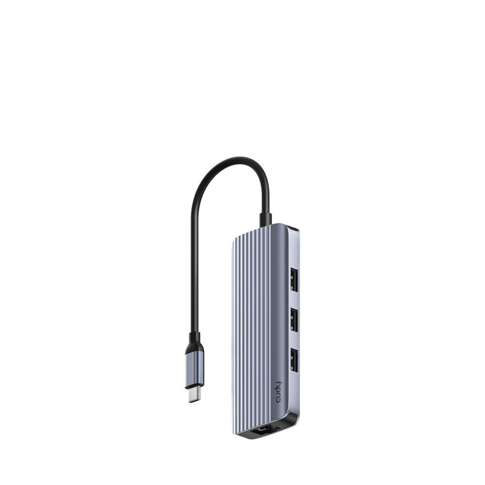 USB Type-C 3.0 &scaron;akotuvas CUDY UH606 CUDYUH606