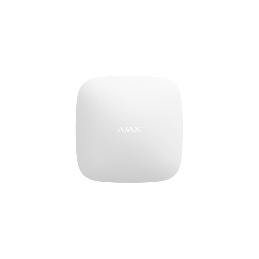 Bevielė centralė Ajax Hub Plus (balta, SIM 2G/3G) AJHUBPWAJHUBPW
