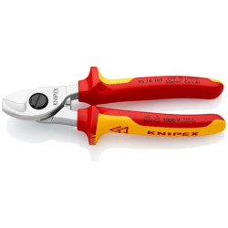 Izoliuotos kandyklės elektros kabeliui KNIPEX 9516165 (&Oslash;15mm/50mm2, 165mm, 1000V) KNIPEX9516165