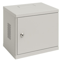 Komutacinė spinta 10'' pakabinama 6U 300x300x279mm (pilka, nesurinkta) KS6U300x300PAKIPASP3306