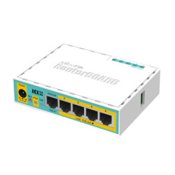 Mar&scaron;rutizatorius 5 prievadų MikroTik hEX PoE lite RB750UPr2 MIKROTIKHEXPOELITE