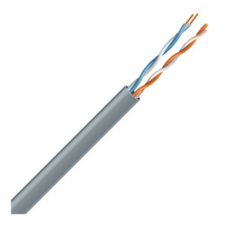LAN tinklo kabelis ECG UTP 5e (vidaus, neekranuotas, PVC/LSZH, 305m, 24AWG/0,51mm, B2ca(s1,d0,a1)) KRUTP5EB2CAECG