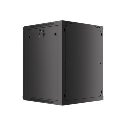 Komutacinė spinta 19'' pakabinama 15U 600x600mm (juoda, nesurinkta, IP20) ASP2-6615 KS15U600X600PAISJASP6615