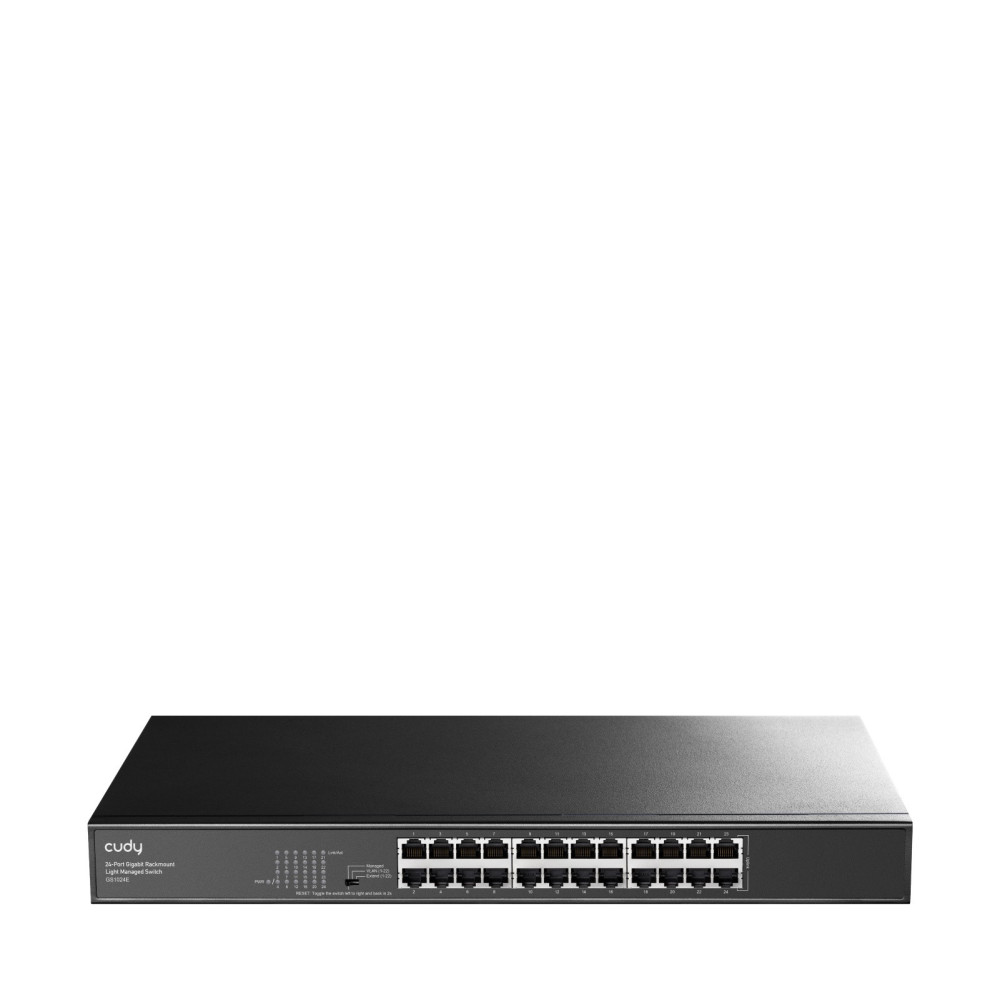 24 prievadų valdomas komutatorius CUDY GS1024E SWITCHCUDYGS1024E