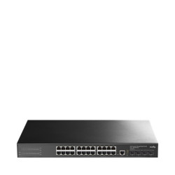 24 prievadų valdomas komutatorius CUDY GS5024S4 SWITCHCUDYGS5024S4