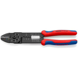 Kabelio nužievinimo ir jungčių užspaudimo replės Knipex 97 32 240 KNIPEX9732240