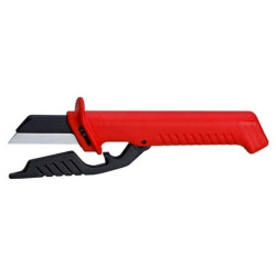 Kabelio nužievinimo peilis Knipex 98 56 (190mm, 1000V) KNIPEX9856