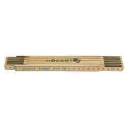 Medinė ruletė HOGERT HT4M262 (2m x 16mm) GTVHT4M262